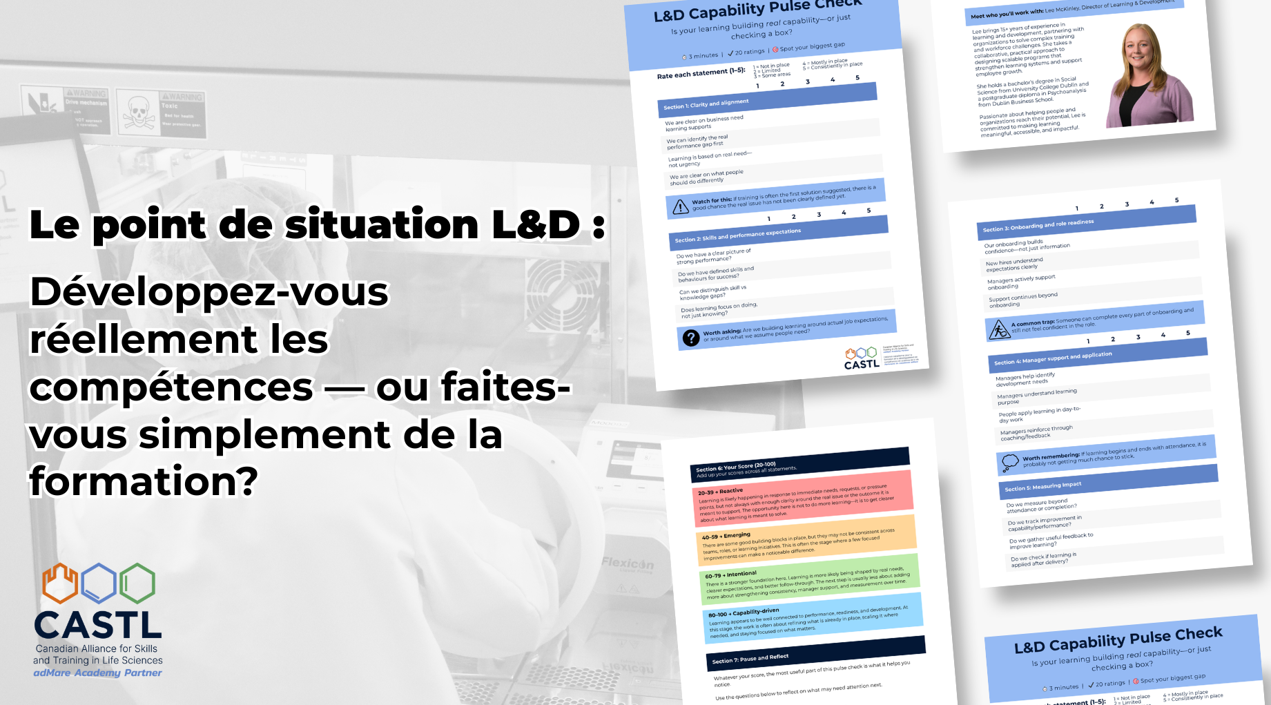 Le point de situation L&D (3 minutes) : développez-vous réellement les compétences — ou faites-vous simplement de la formation?