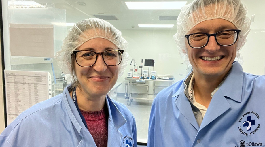 The University of Ottawa partners with CASTL and The Ottawa Hospital to ready students for careers in biomanufacturing