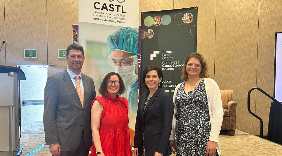 CASTL launches national biomanufacturing skills and training study in partnership with Future Skills Centre